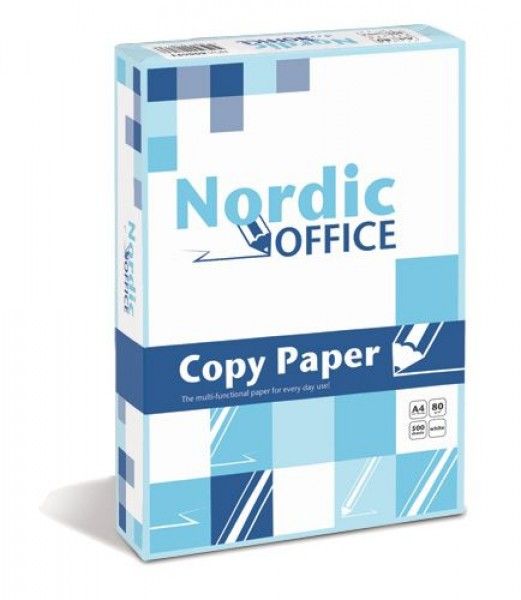 Koopiapaber Nordic Office - A4 / 80 g / 500 lehte