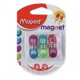Magnet Maped värvilised 6tk