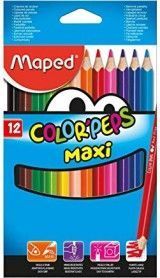Värvipliiats ColorPeps 12tk Maxi