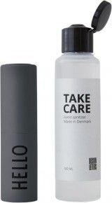 TAKE CARE Hand Sanitizer 100 ml + Bag size dispenser - Hello