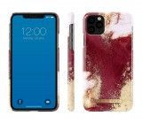 Fashion Case iPhone 11 Pro Max Golden Burgundy Marble