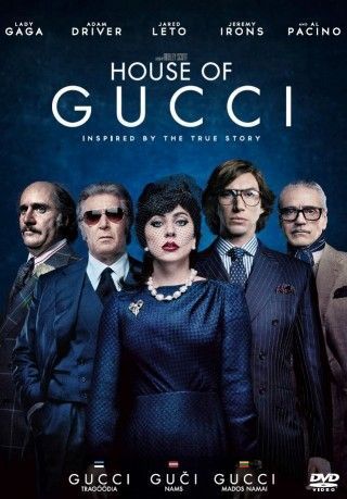 DVD Gucci tragöödia / House of Gucci