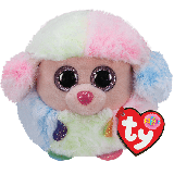 Ty Puffies RAINBOW - poodle puf