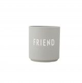 Favourite cup, Friend, Grey