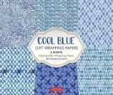 Cool Blue Gift Wrapping Papers: 6 Sheets of High-Quality 24 x 18 inch Wrapping Paper