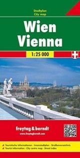 Wien/ Viin City map 1:25 000 freytag & berndt