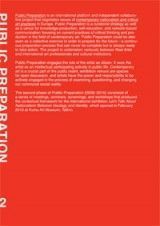 Public Preparation. Contemporary Nationalism and Critical Art Practices