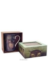 Kruus kinkekarbis Grumpy Owl Tall Mug in a Gift Box