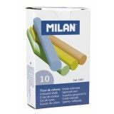 Tahvlikriidid MILAN värvilised 10 tk