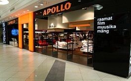 Kristiine Apollo raamatupood Tallinnas